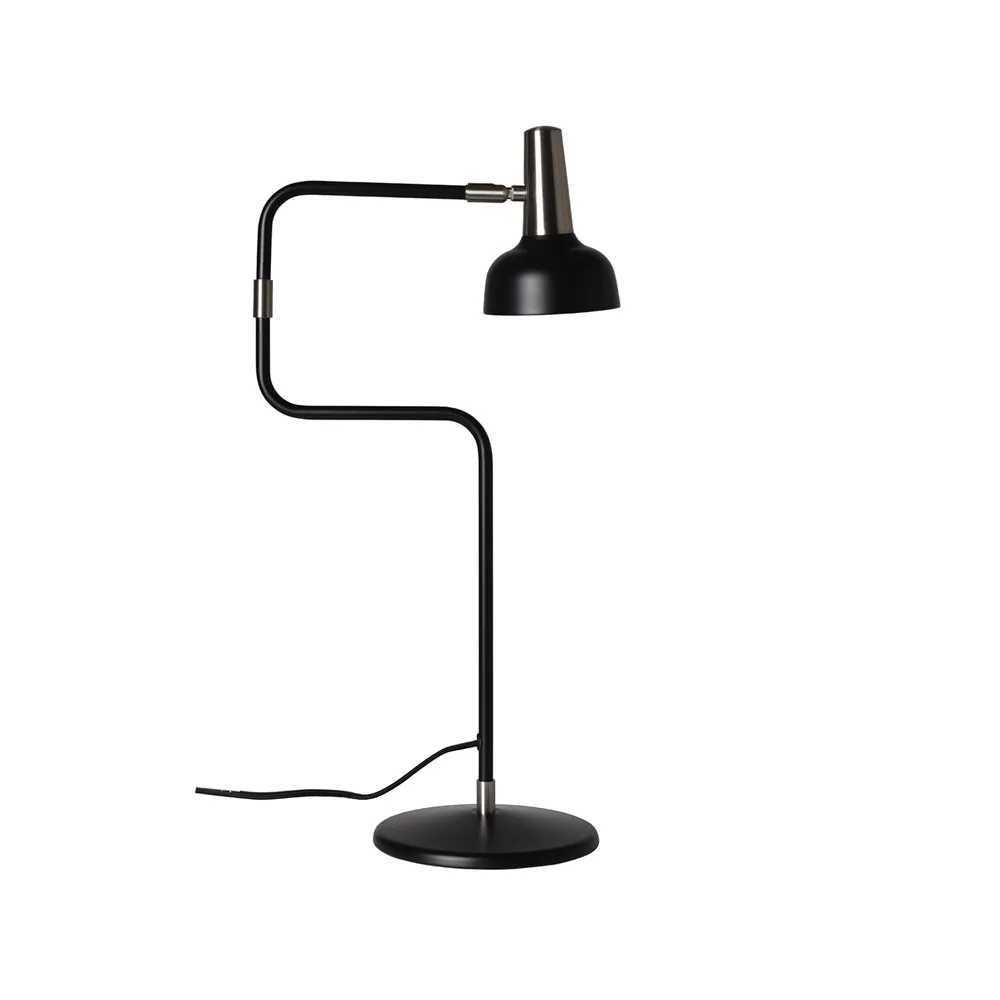 CO Bankeryd Ray table lamp Black, nickel details | Scandinavian Design | Desk & table lamps | Black