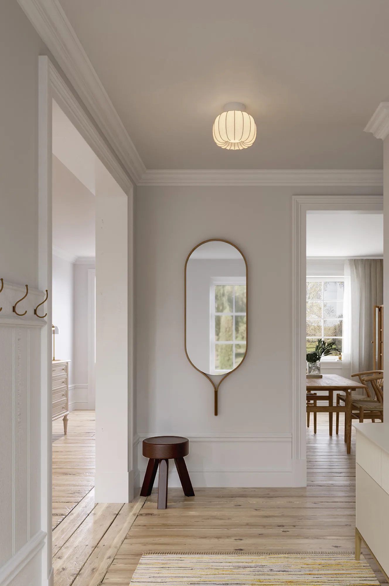 Uni 25 ceiling light, White CO Bankeryd