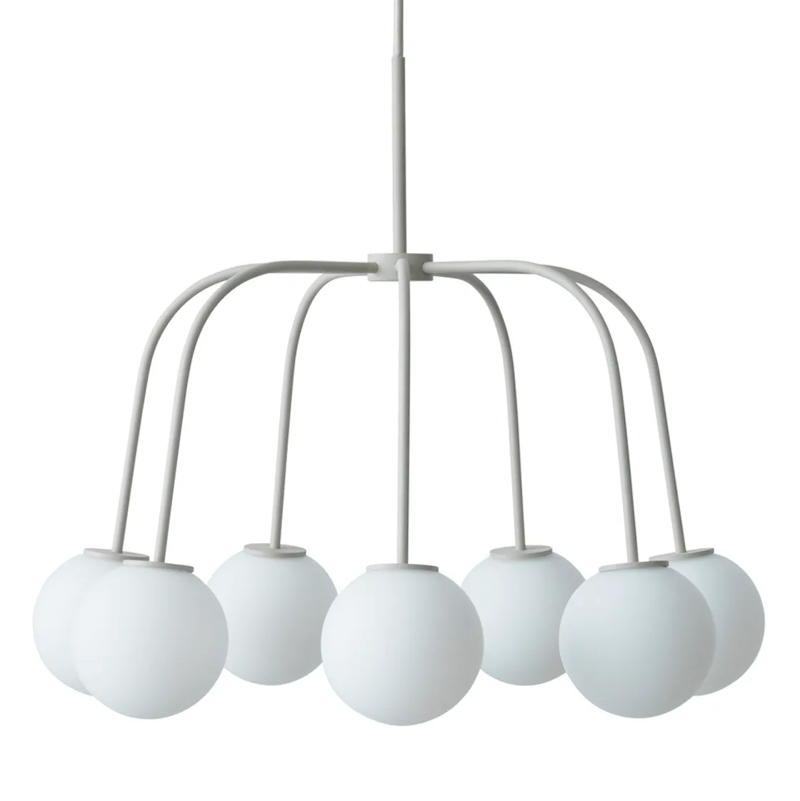 Waterfall ceiling lamp, Beige-opalglass CO Bankeryd