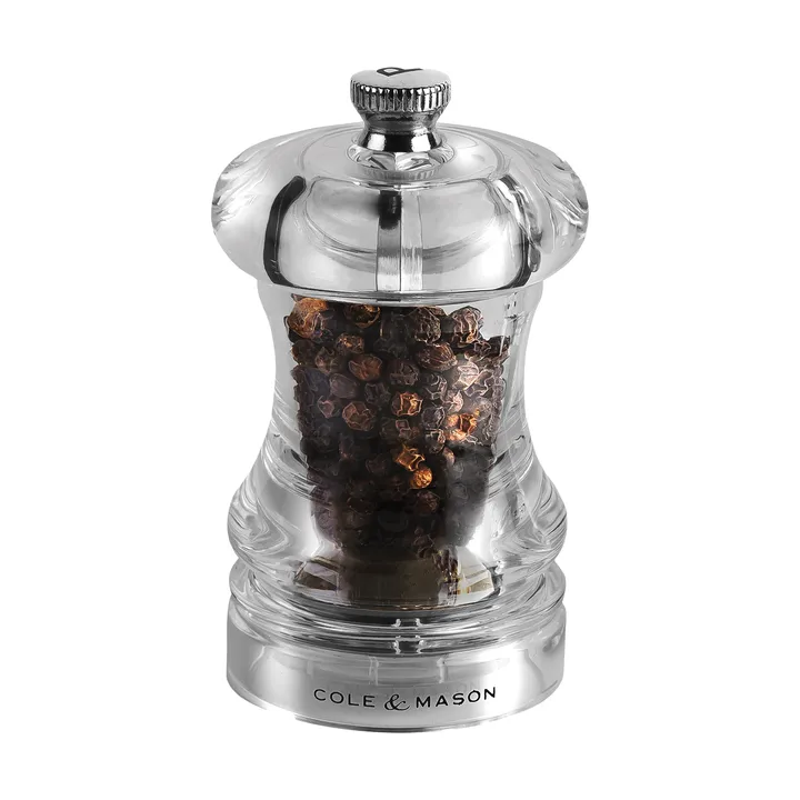Capstan 125 pepper mill 8.5 cm - Transparent - Cole & Mason