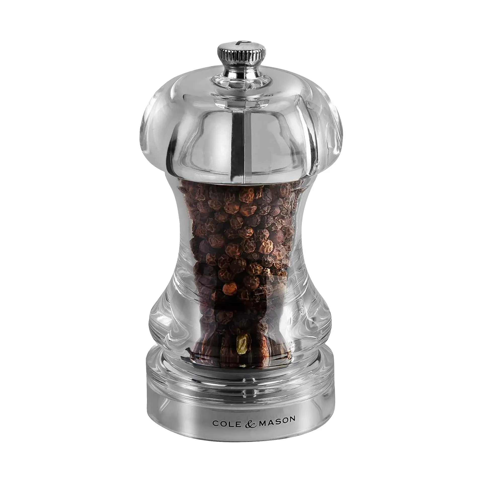 Capstan 145 pepper mill 11.5 cm, Transparent Cole & Mason