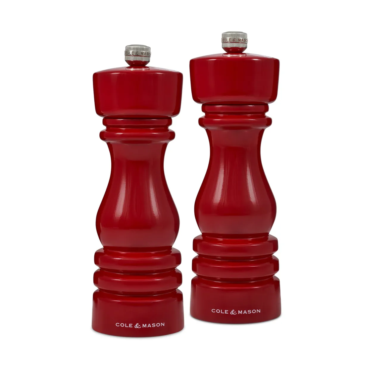 Cole & Mason Gloss London salt and pepper grinder set 18 cm