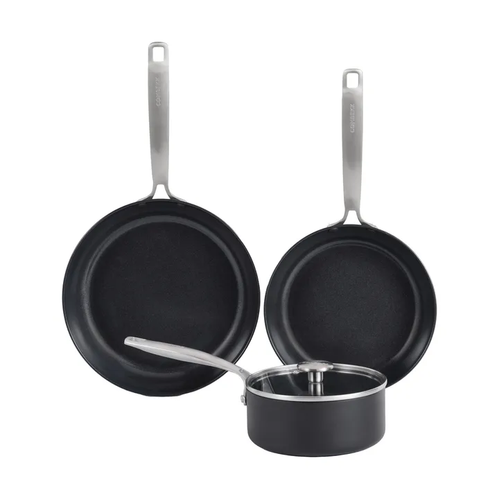 Combekk Element pot and frying pan set 4-piece - Black - Combekk