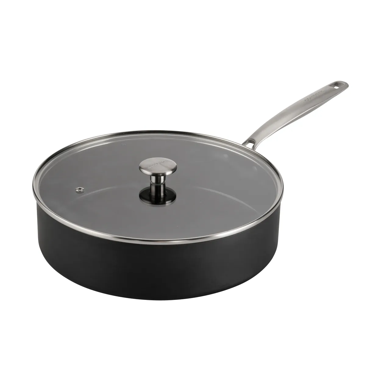 Combekk Element sauté pan aluminum black o28 cm | Scandinavian Design | Saucier & sauté pans | Black