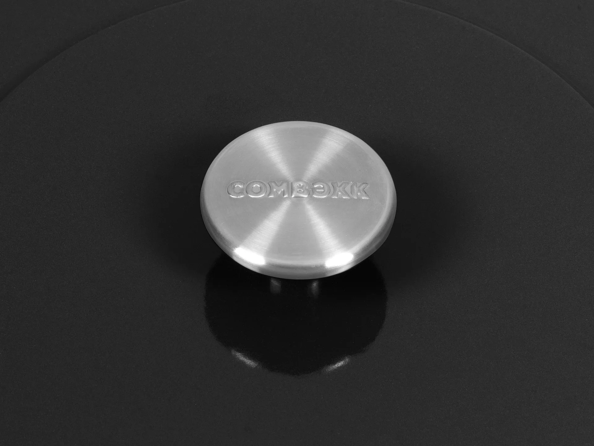 Combekk Enameled cast iron casserole Ø24 cm, Black Combekk