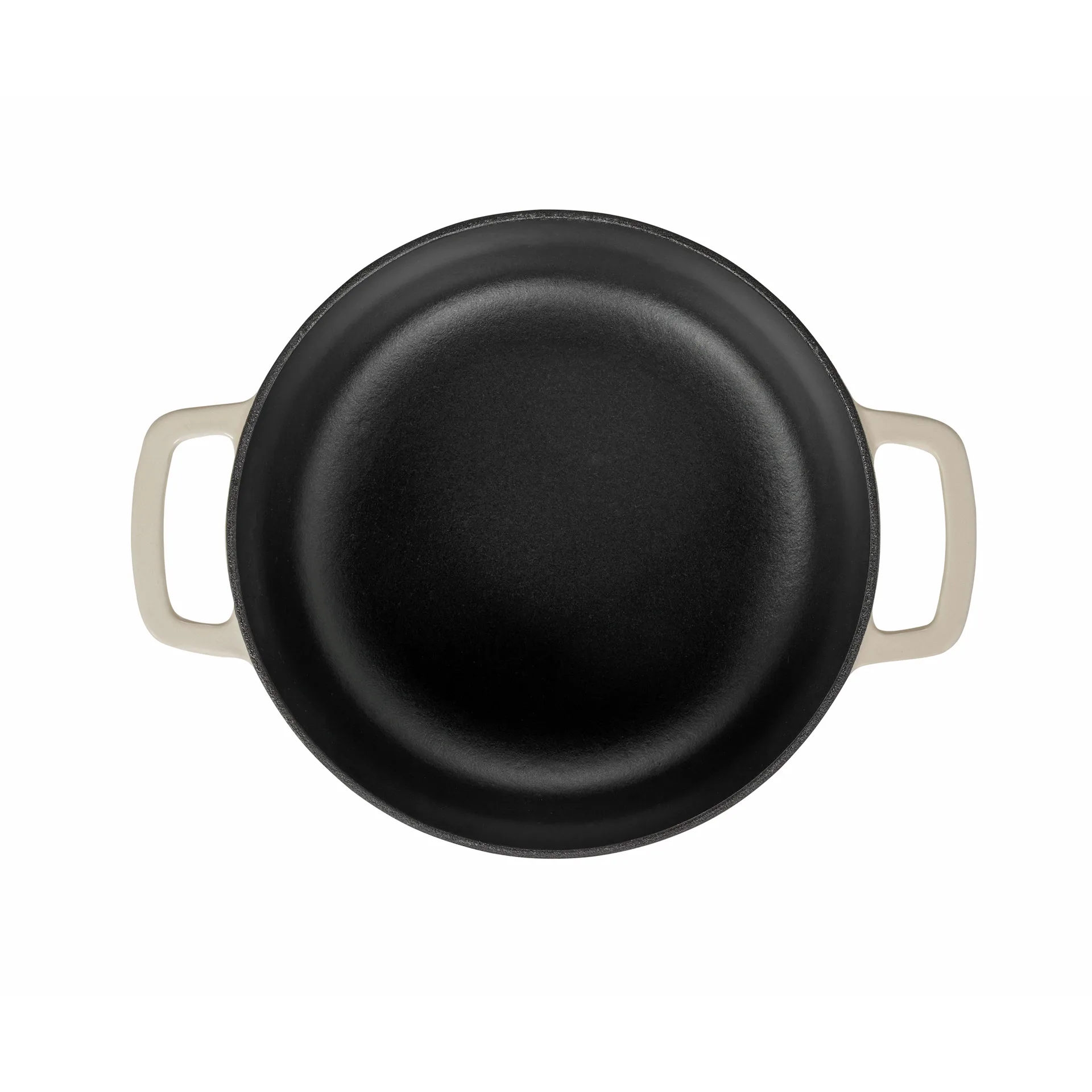 Combekk Enameled cast iron casserole Ø24 cm, Sand-gold knob Combekk