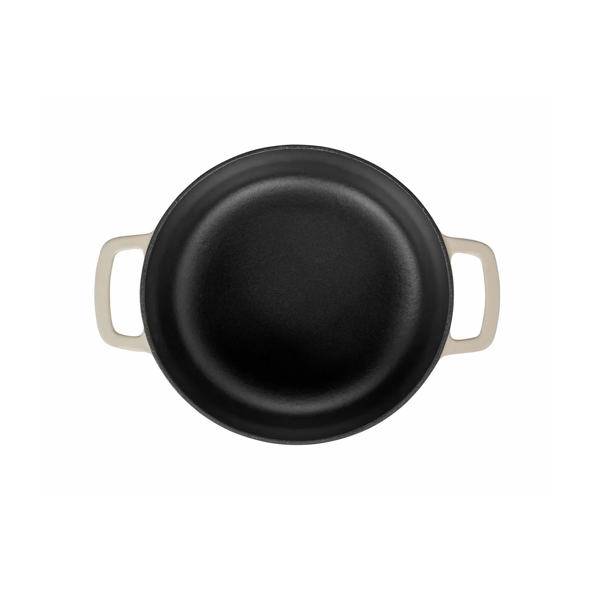 Combekk Enameled cast iron casserole Ø28 cm, Sand-gold knob Combekk