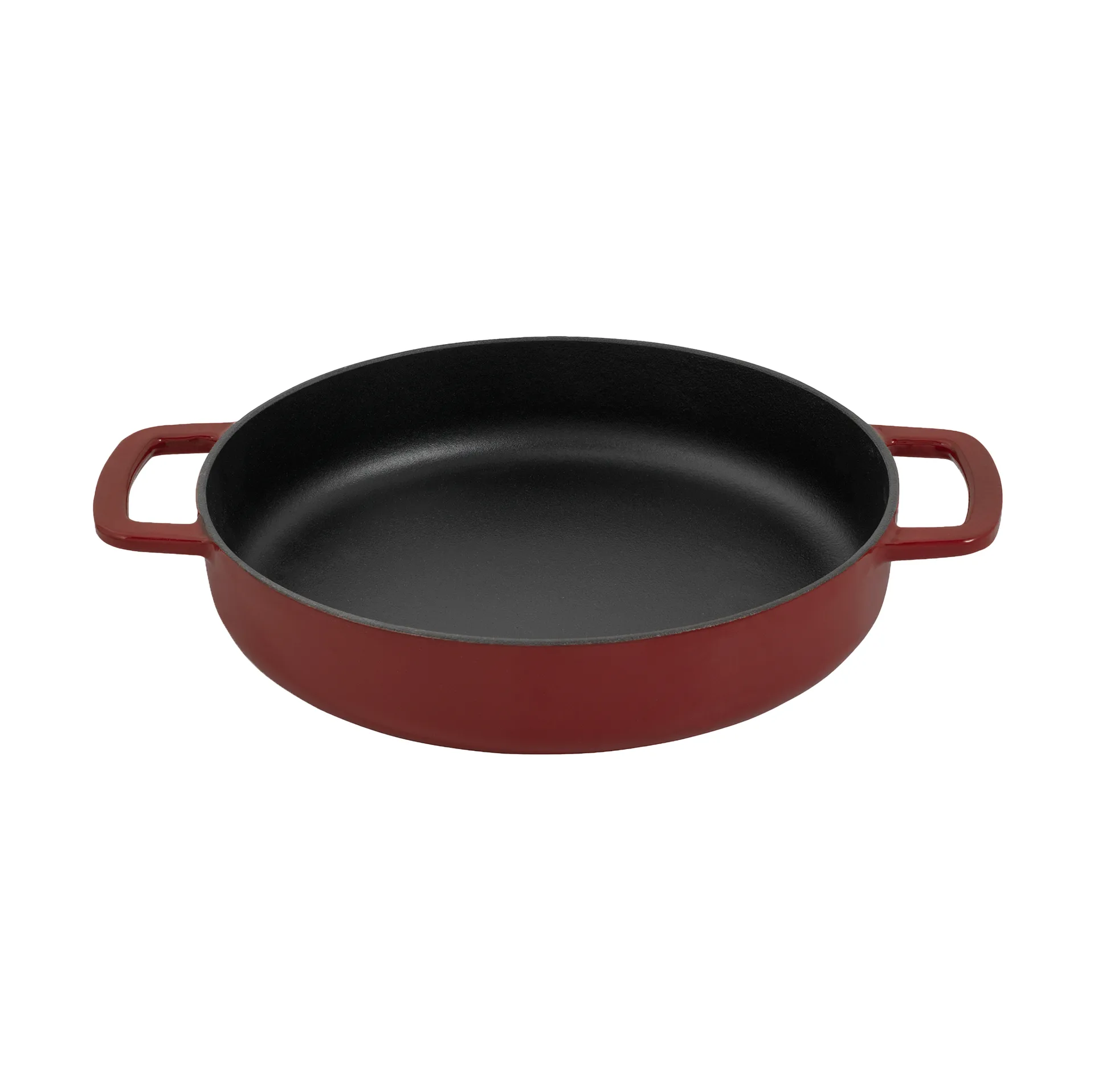 Combekk Enameled cast iron frying pan Ø24 cm, Bordeaux Combekk