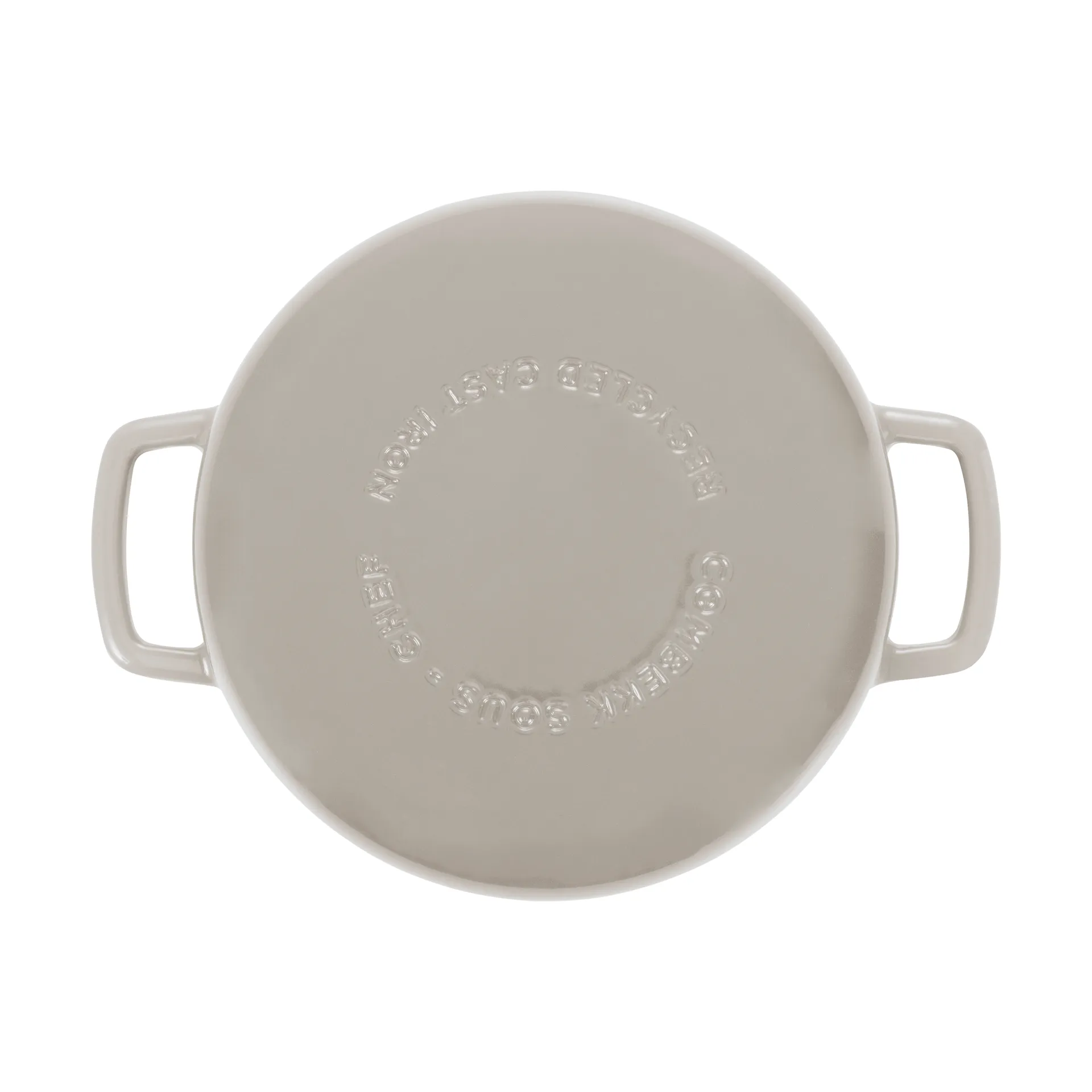 Combekk Enameled cast iron frying pan Ø24 cm, Sand Combekk