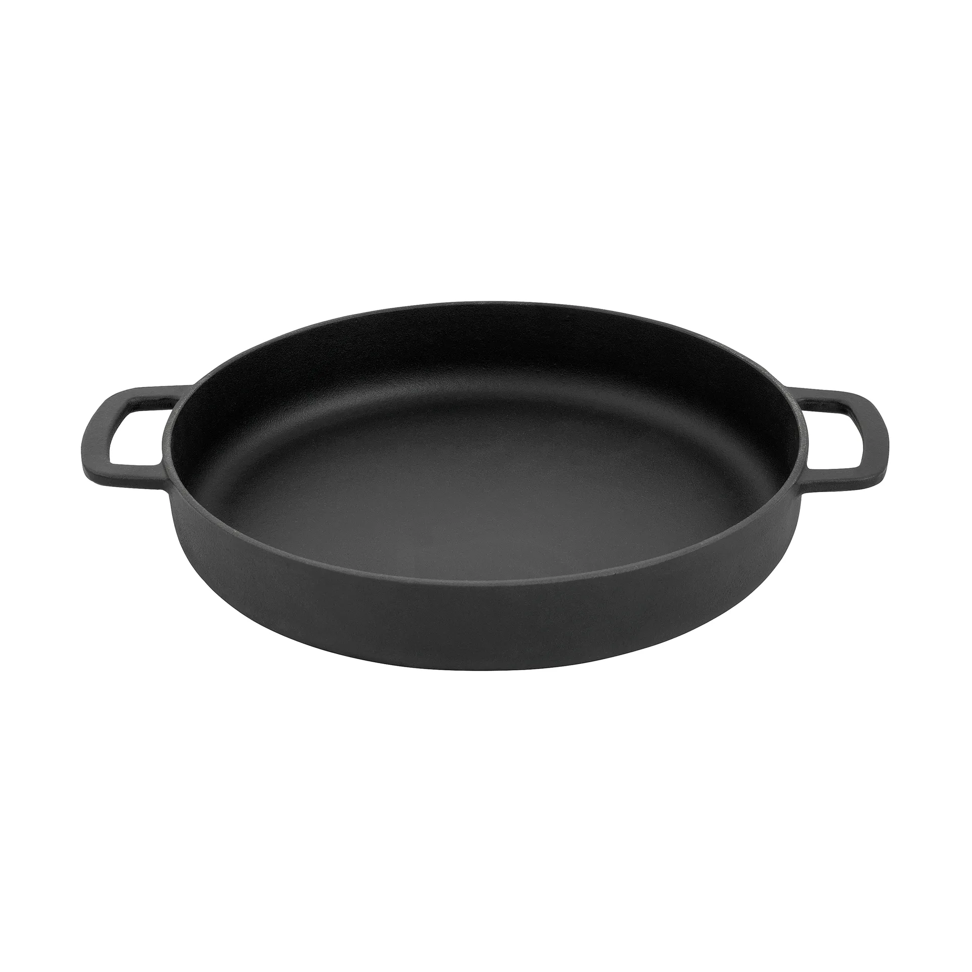 Combekk Enameled cast iron frying pan Ø28 cm, Matt Black Combekk