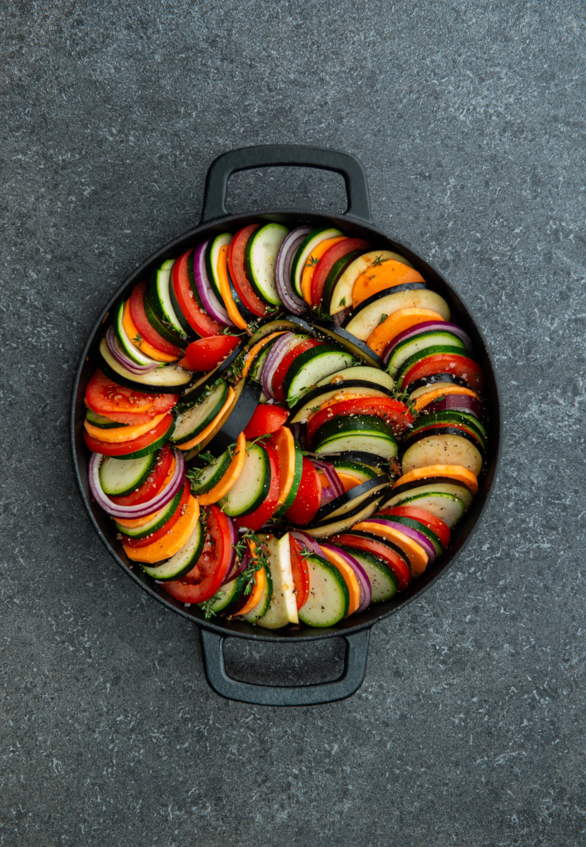 Combekk Enameled cast iron frying pan Ø28 cm, Matt Black Combekk