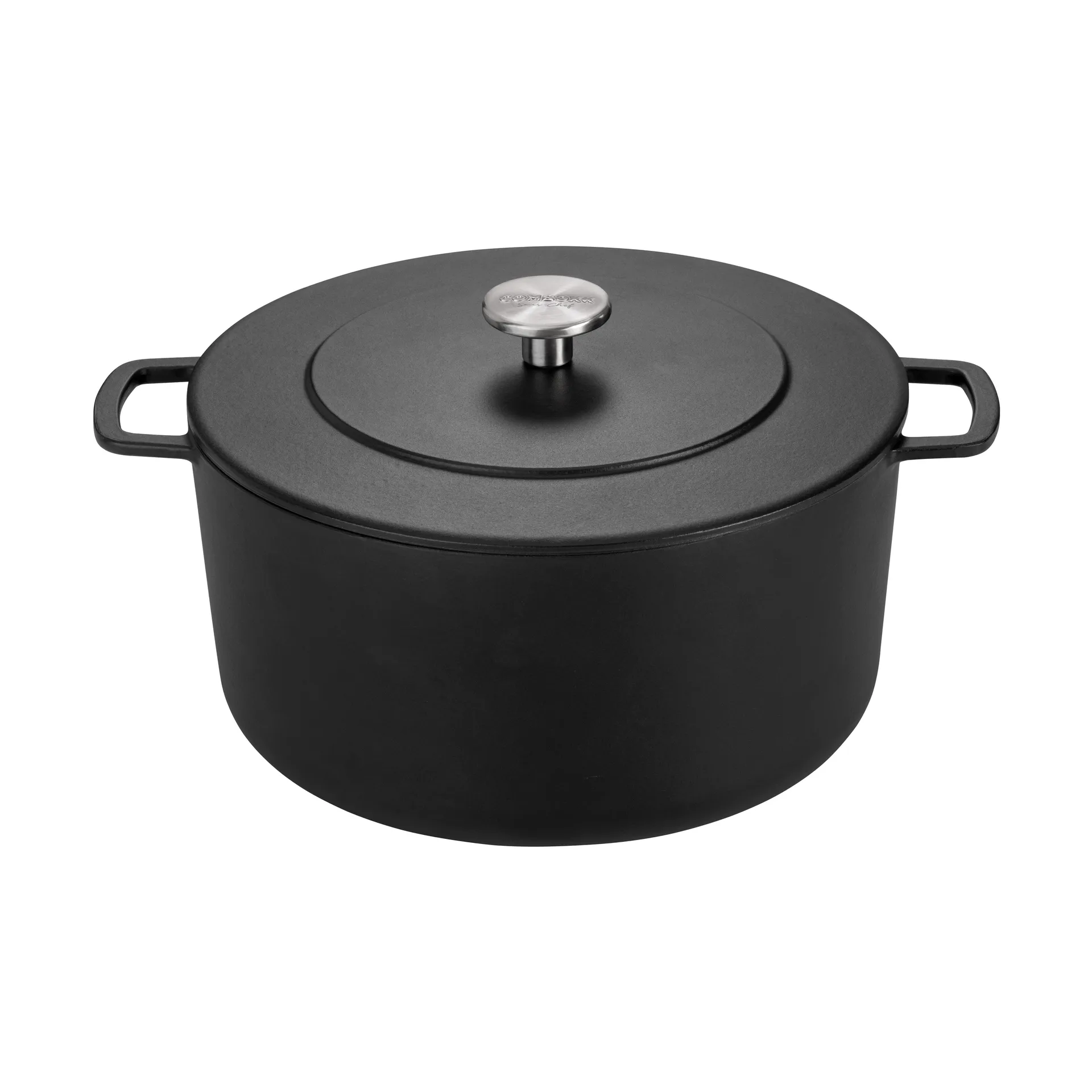 Combekk Enameled cast iron pot Ø32 cm, Black Combekk