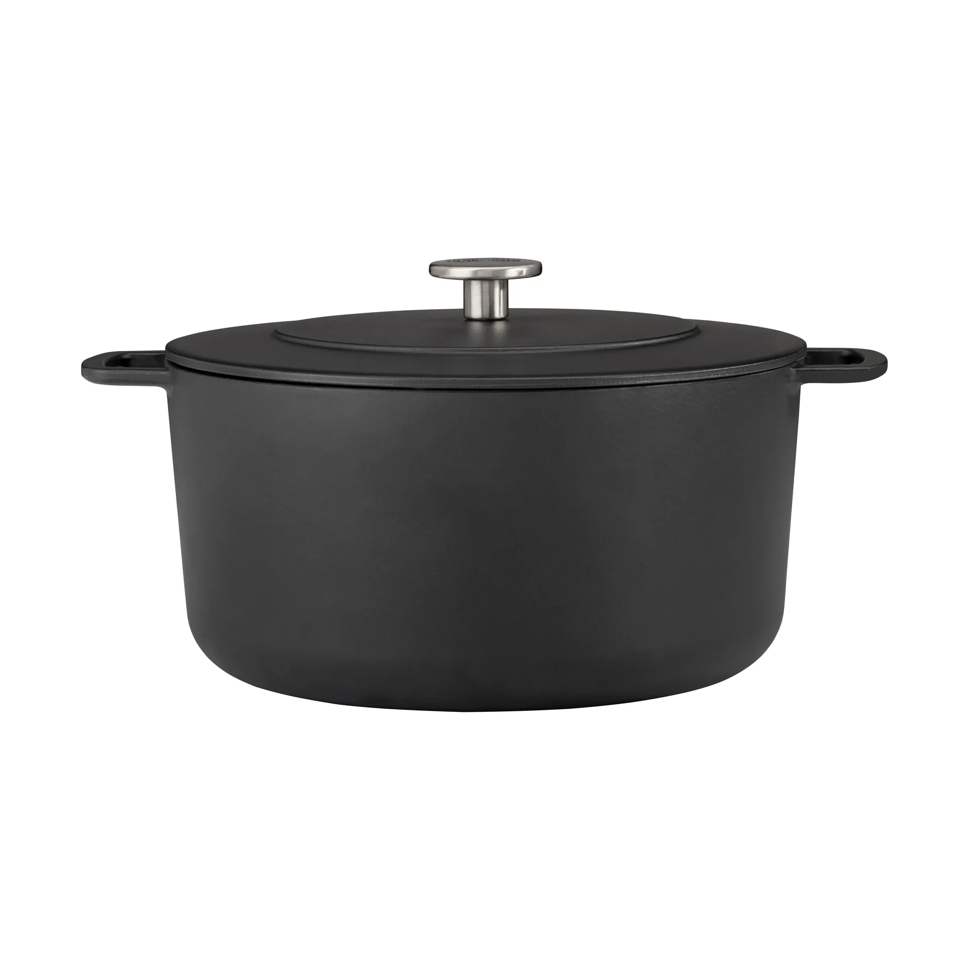 Combekk Enameled cast iron pot Ø32 cm, Black Combekk