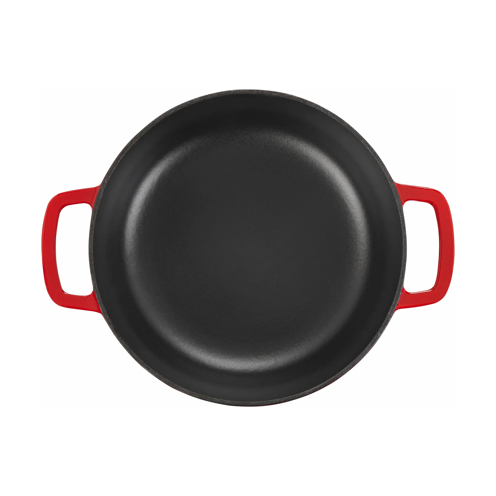 Combekk Enameled cast iron pot Ø32 cm, Cherry-silver knob Combekk