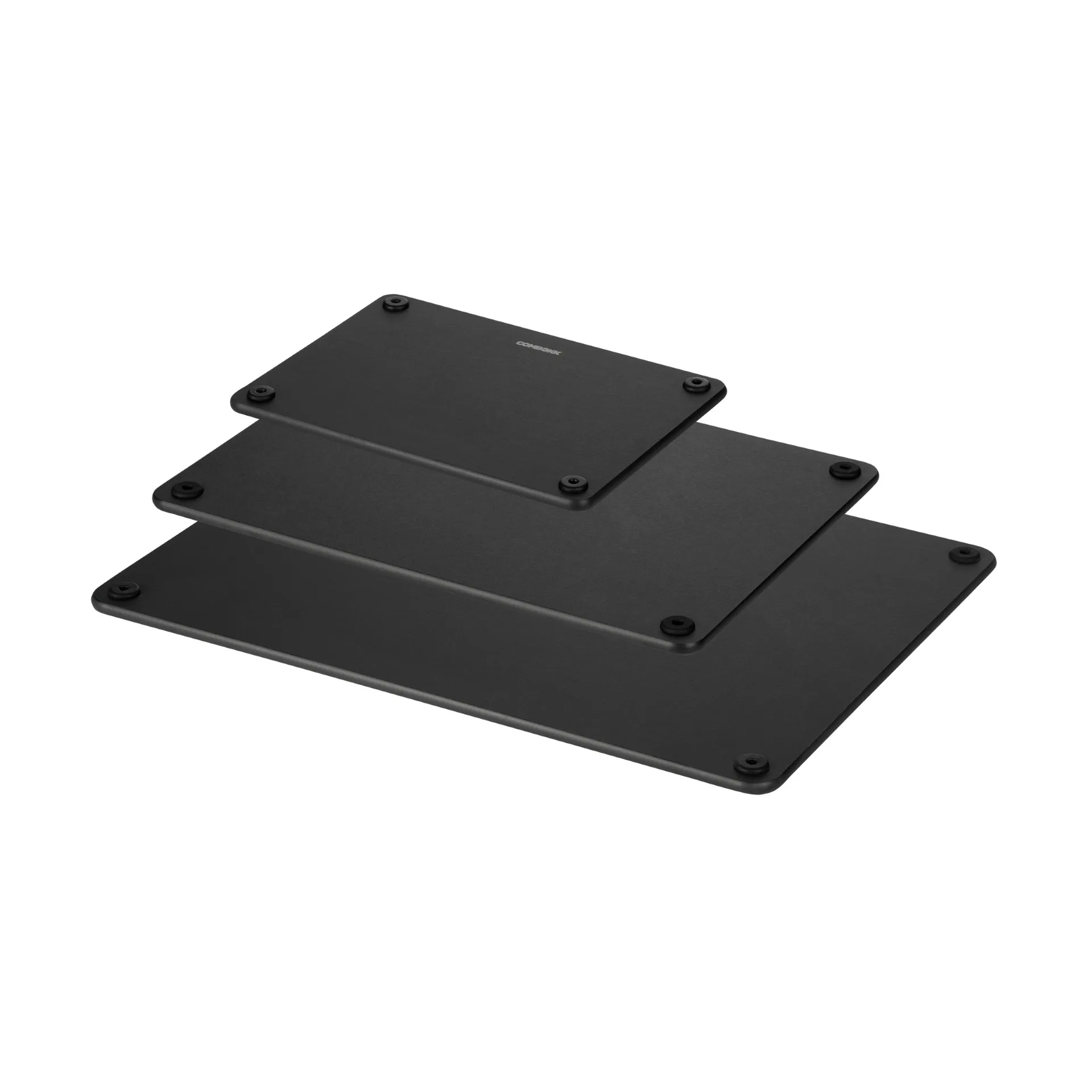Combekk wooden cutting boards, 3-piece set, Black Combekk