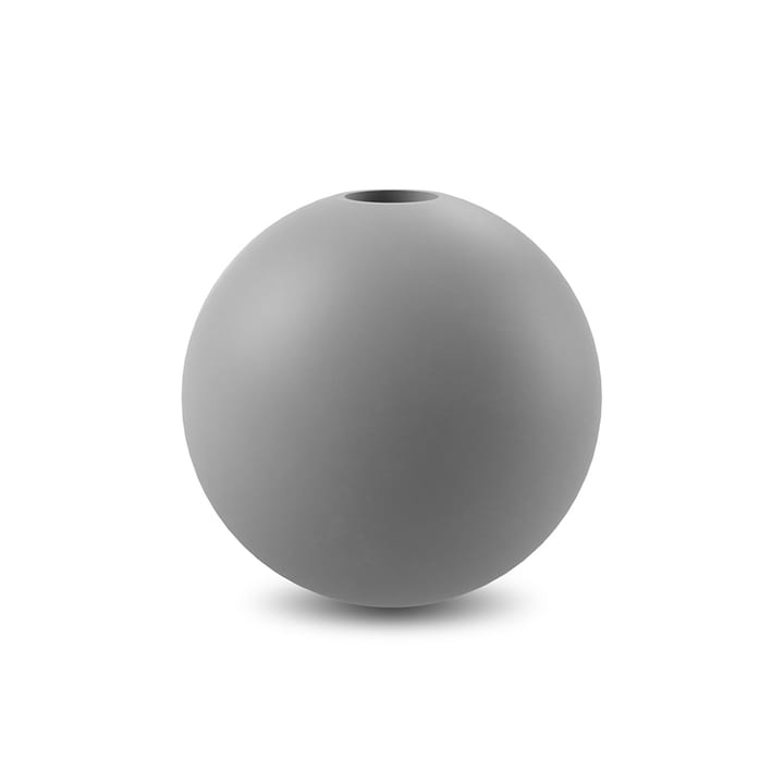 Ball candle holder 10 cm - Grey - Cooee Design