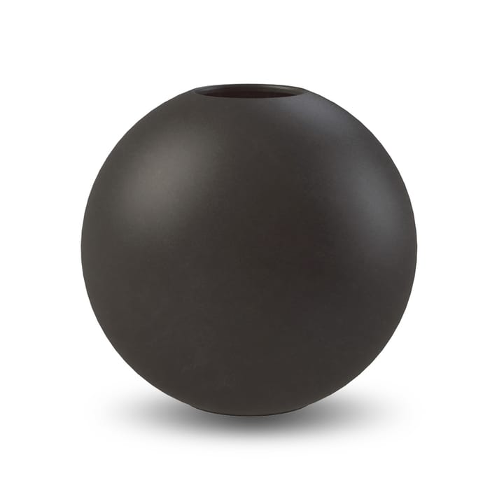 Ball vase black - 20 cm - Cooee Design