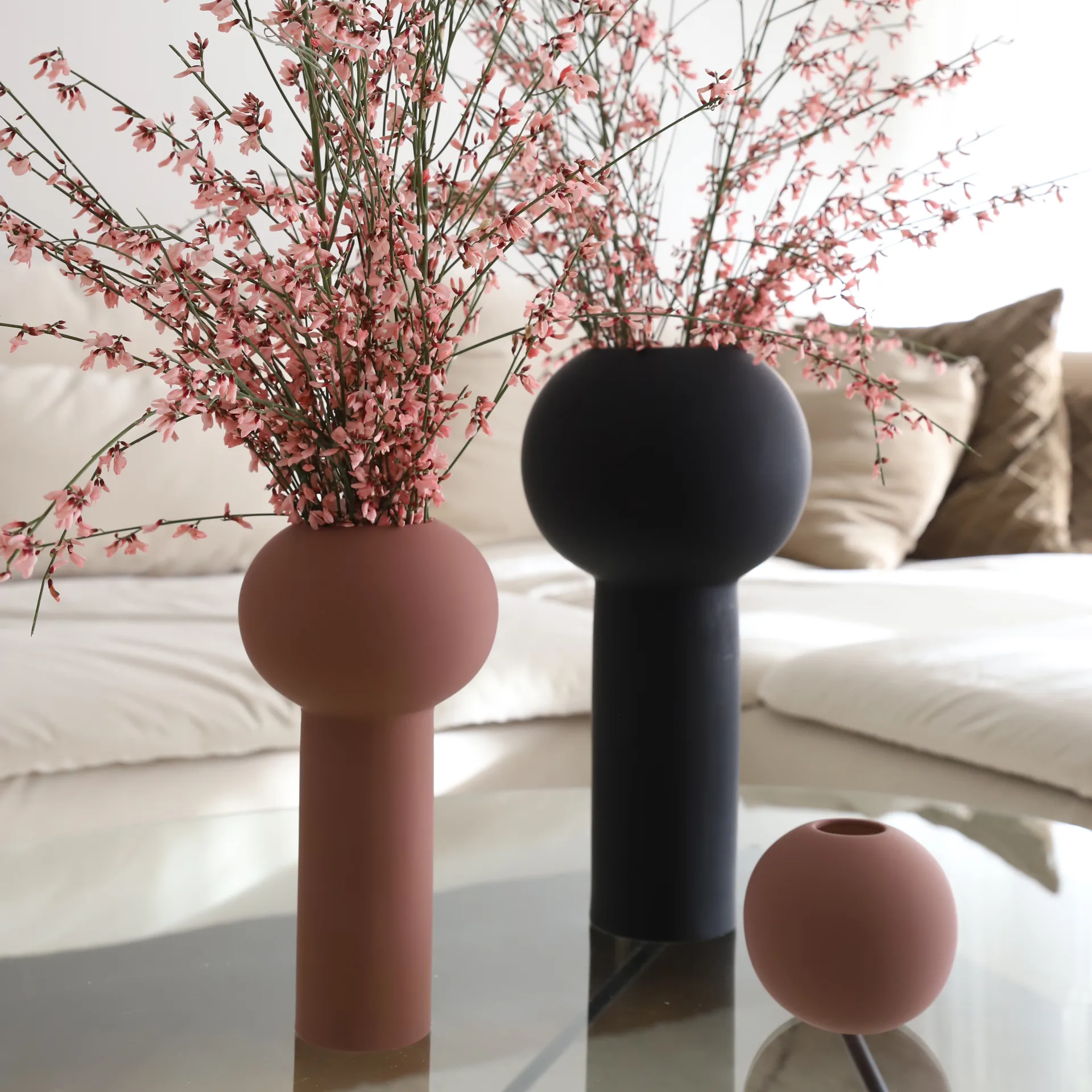 Ball vase cinder rose, 10 cm Cooee Design