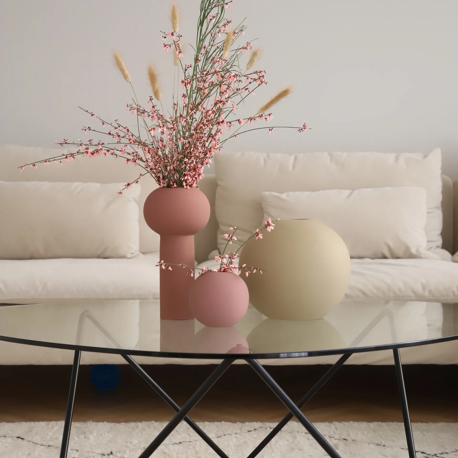 Ball vase cinder rose, 10 cm Cooee Design