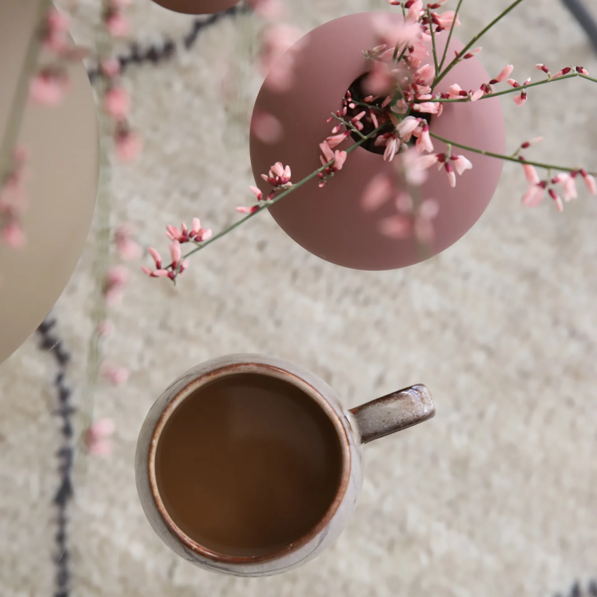 Ball vase cinder rose, 8 cm Cooee Design