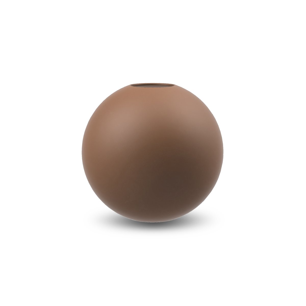Cooee Design Ball vase coconut 8 cm | Scandinavian Design | Vases | Brown