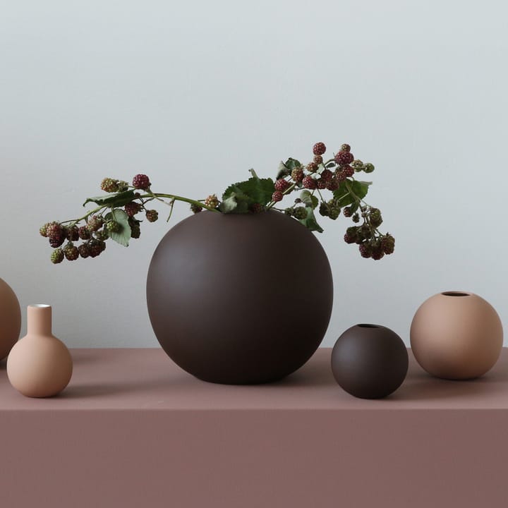 Ball vase coffee - 8 cm - Cooee Design