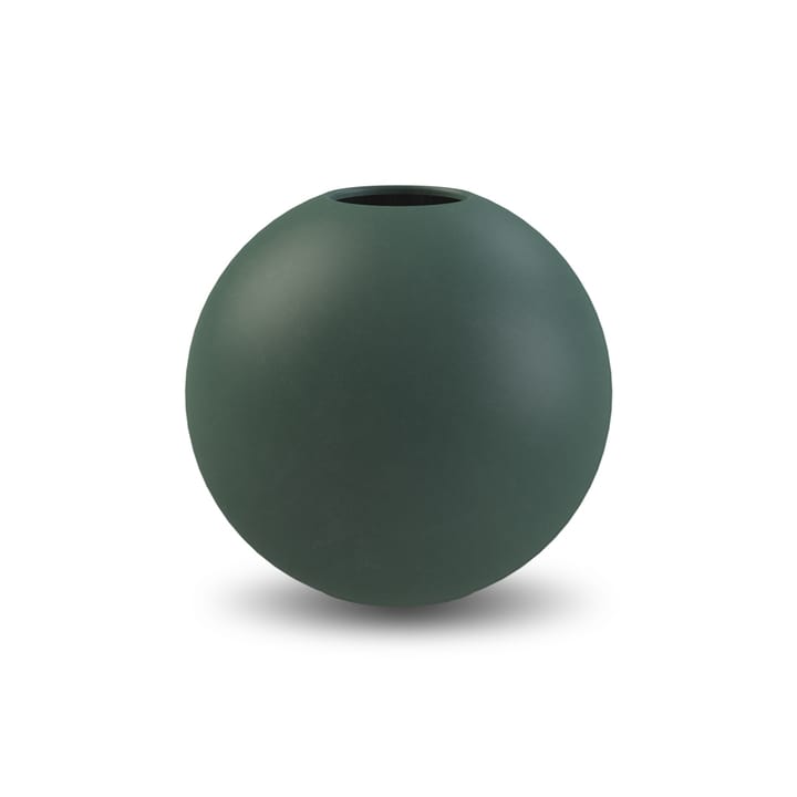 Ball vase dark green - 10 cm - Cooee Design