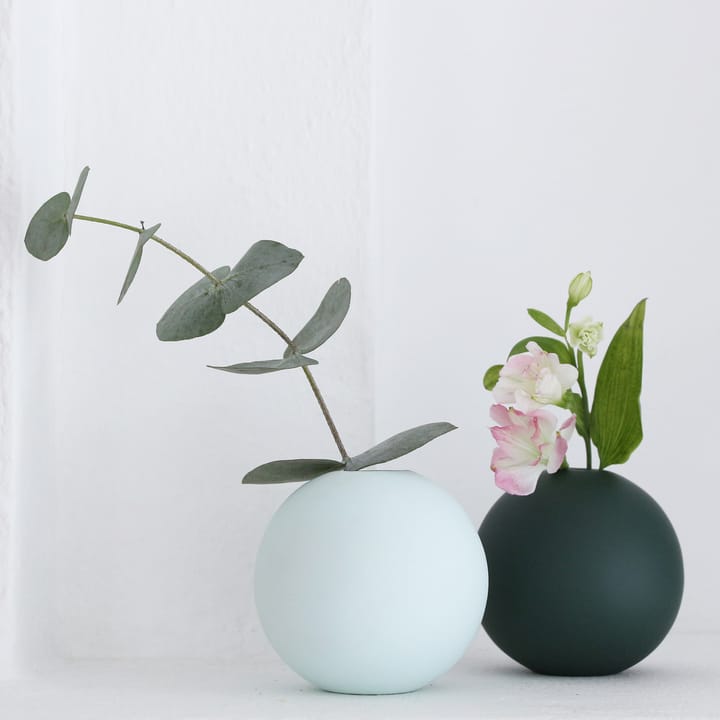 Ball vase dark green - 8 cm - Cooee Design
