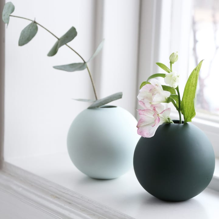 Ball vase dark green, 8 cm Cooee Design