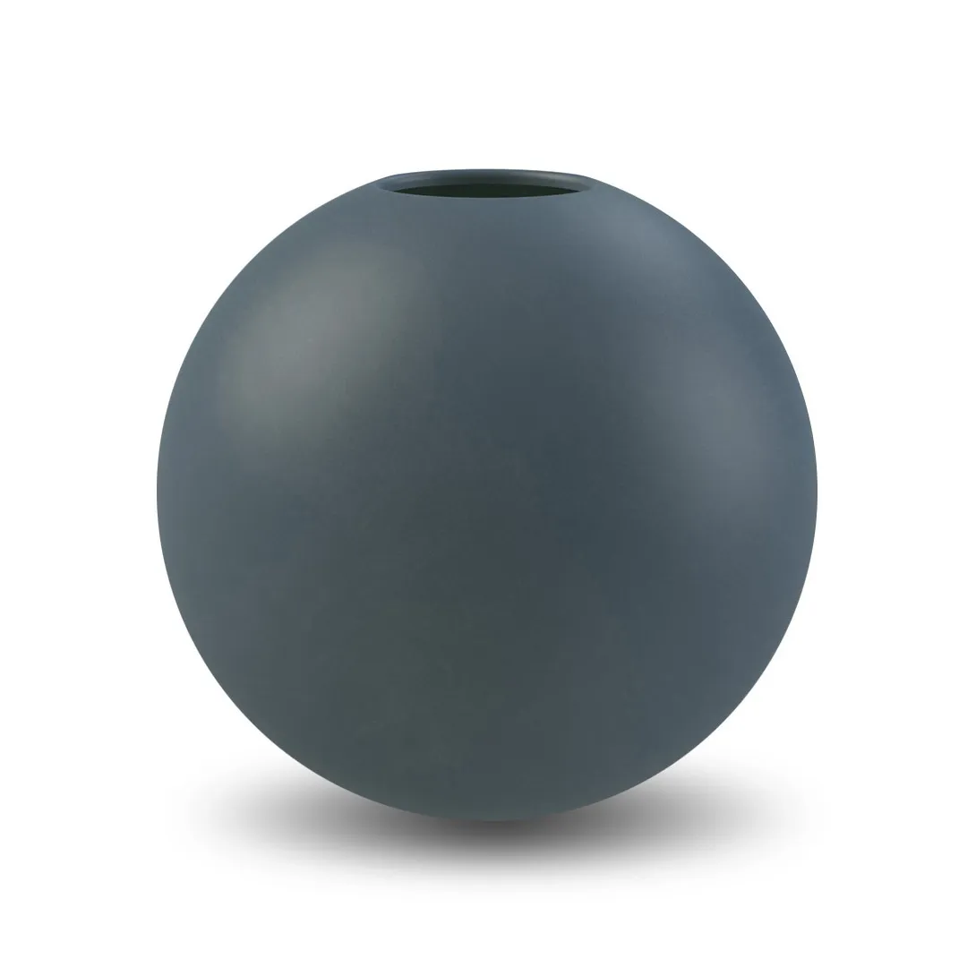 Ball vase midnight blue, 20 cm Cooee Design