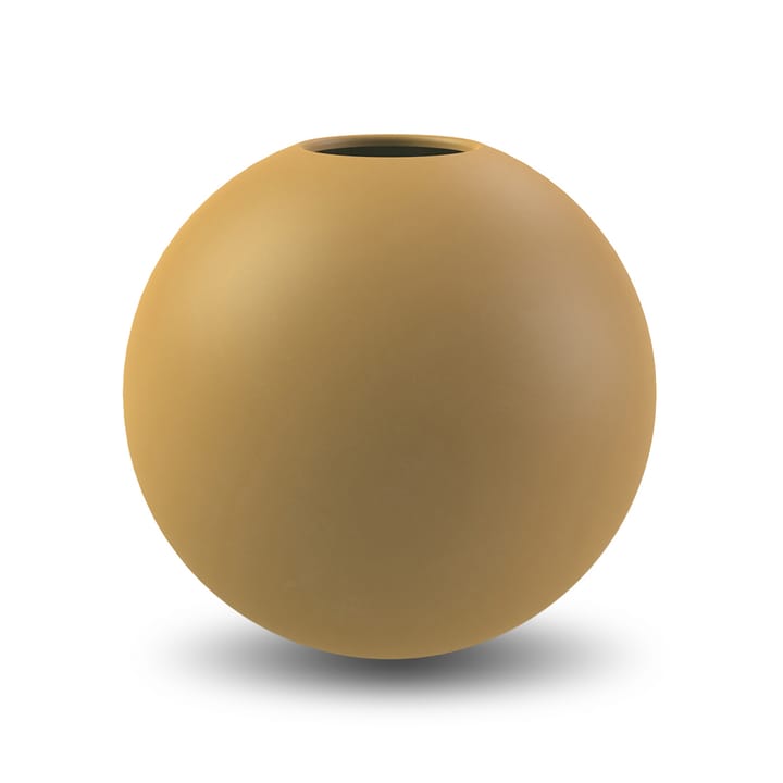 Ball vase ochre - 20 cm - Cooee Design