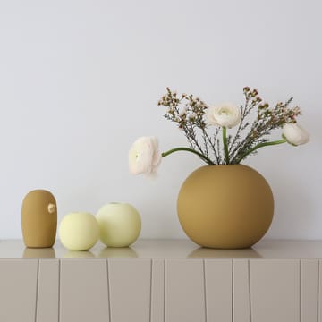 Ball vase ochre - 20 cm - Cooee Design