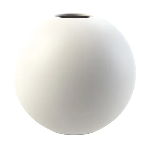Ball vase white, 8 cm Cooee Design