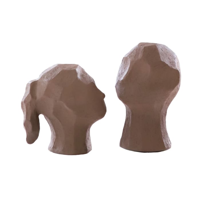 Benedict and Amal sculpture, earth Cooee Design