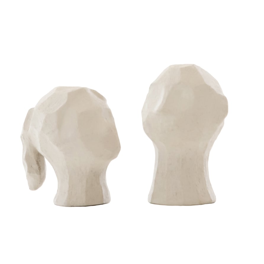 Cooee Design Benedict and Amal sculpture limestone