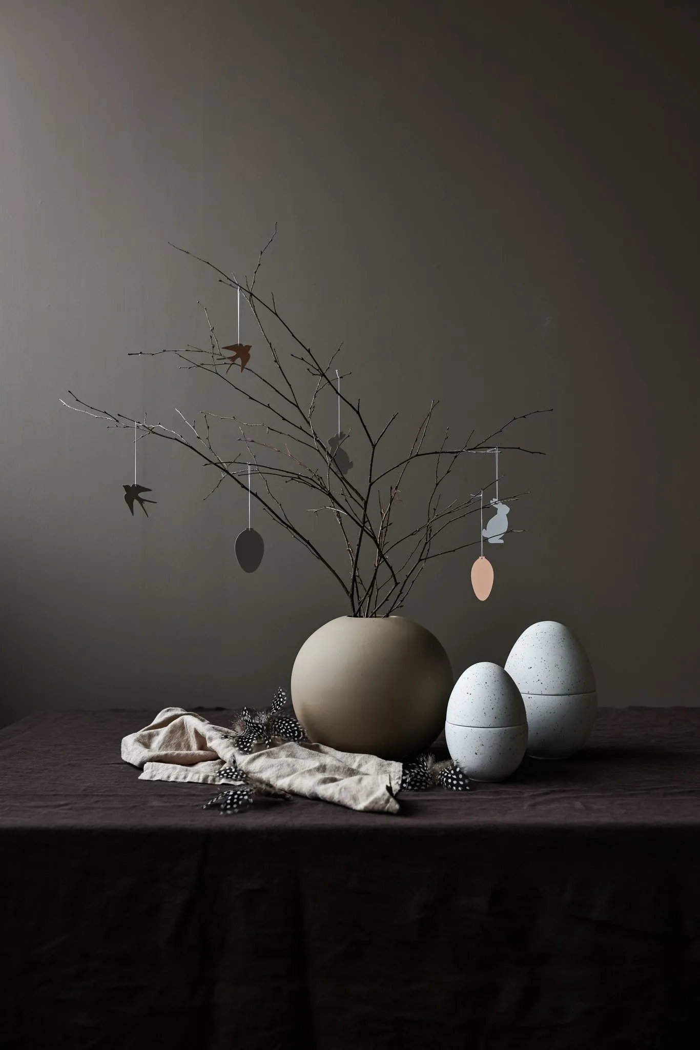 Bonbonniere bowl 18 cm, White-mud Cooee Design