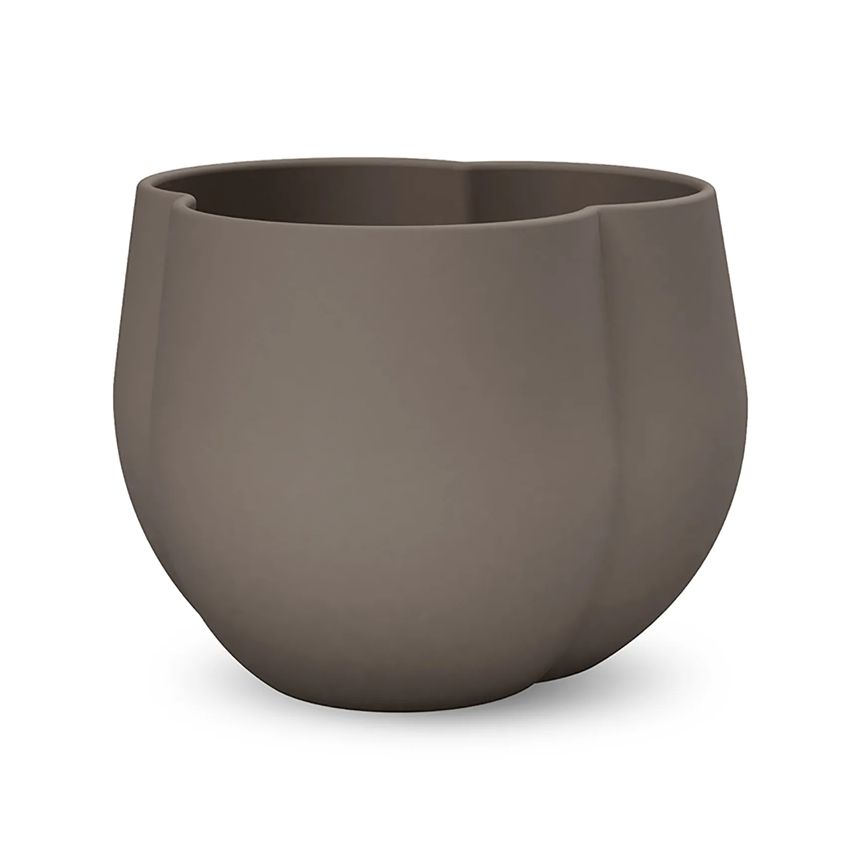 Clover flower pot 12 cm, mud Cooee Design