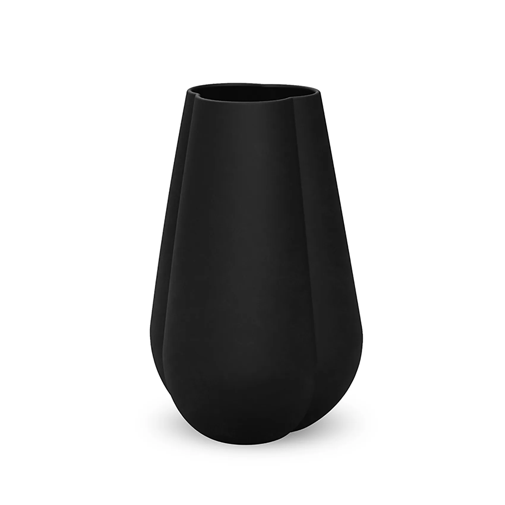 Clover vase 11 cm, black Cooee Design