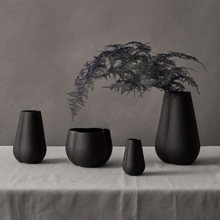 Clover vase 18 cm - black - Cooee Design