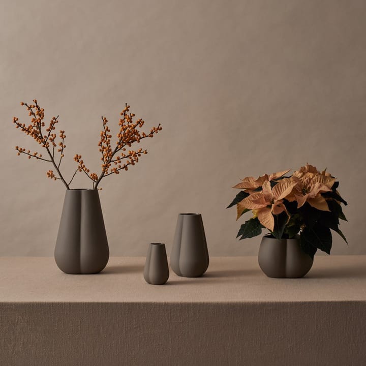 Clover vase 18 cm - mud - Cooee Design