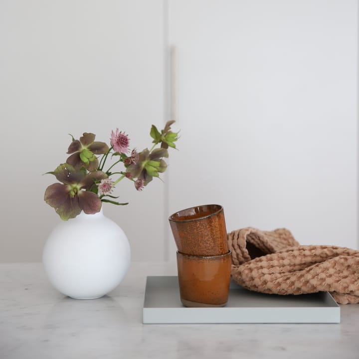 Collar vase 12 cm - white - Cooee Design