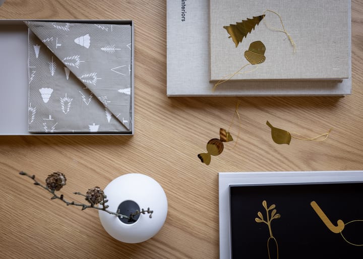 Cooee bauble brass 4-pack, Tree Cooee Design