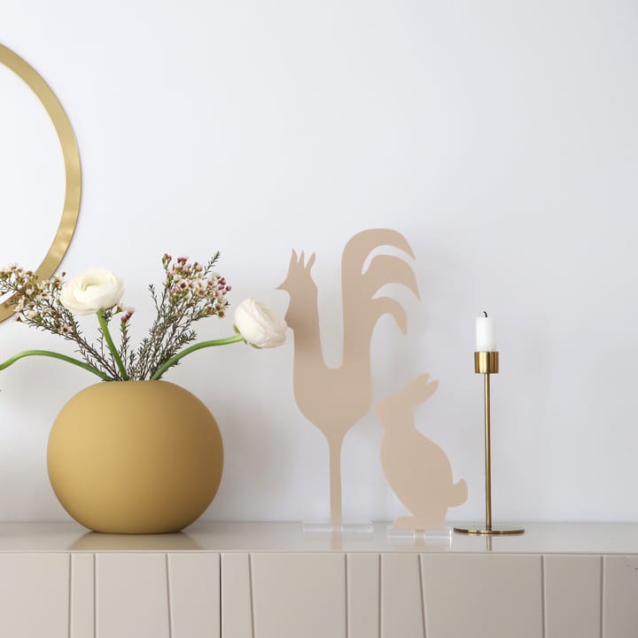 Cooee candle holder 21 cm - brass - Cooee Design