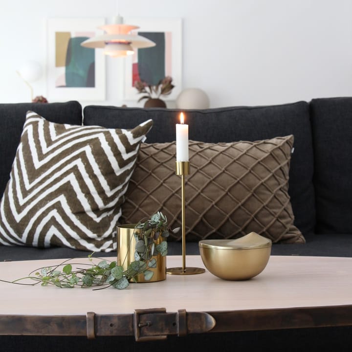 Cooee candle holder 21 cm, brass Cooee Design