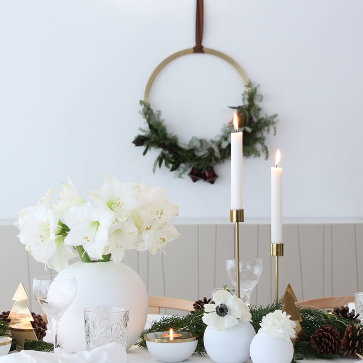 Cooee candle holder 21 cm, brass Cooee Design