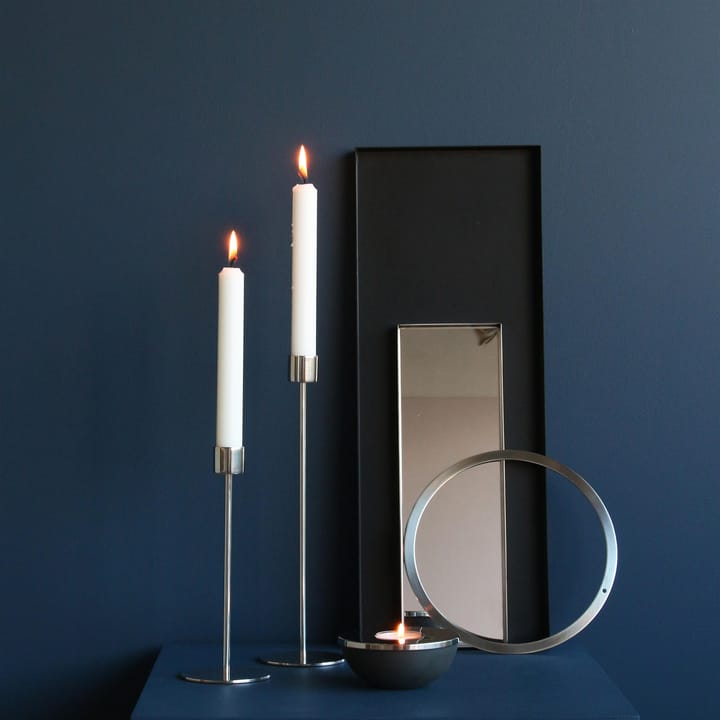 Cooee candle holder 21 cm - Stainless steel - Cooee Design