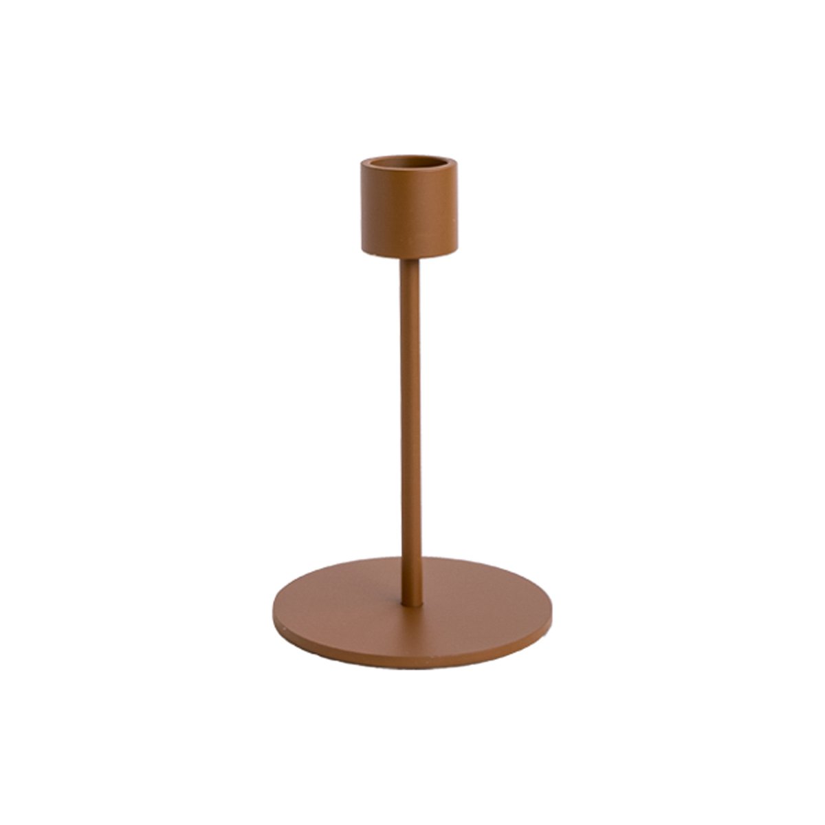 Cooee Design Cooee candle sticks 13 cm Coconut | Scandinavian Design | Candle holders | Brown