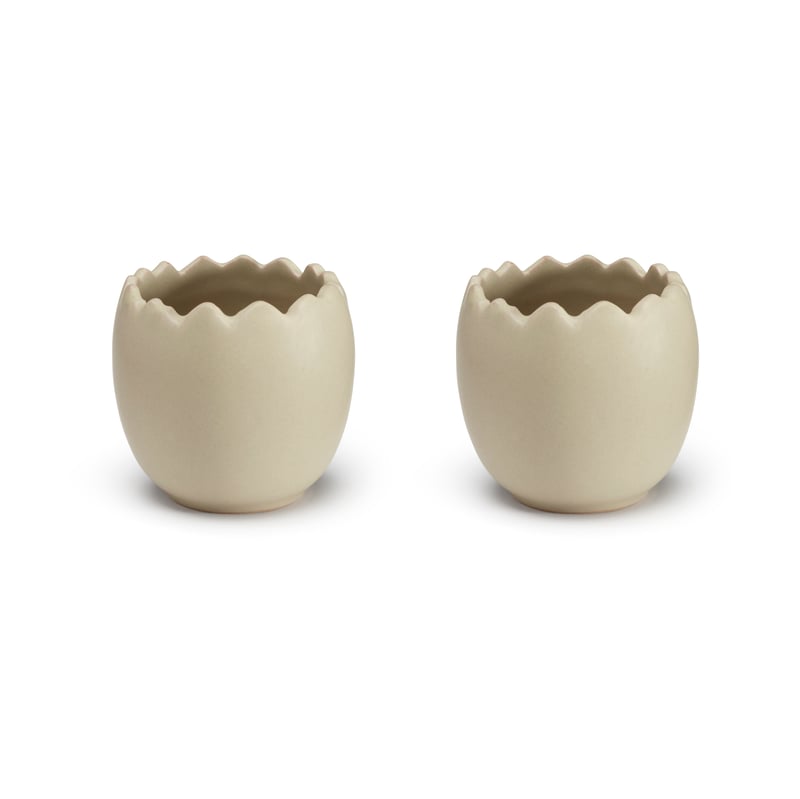 Cooee Design Cooee egg cup 2-pack Sand