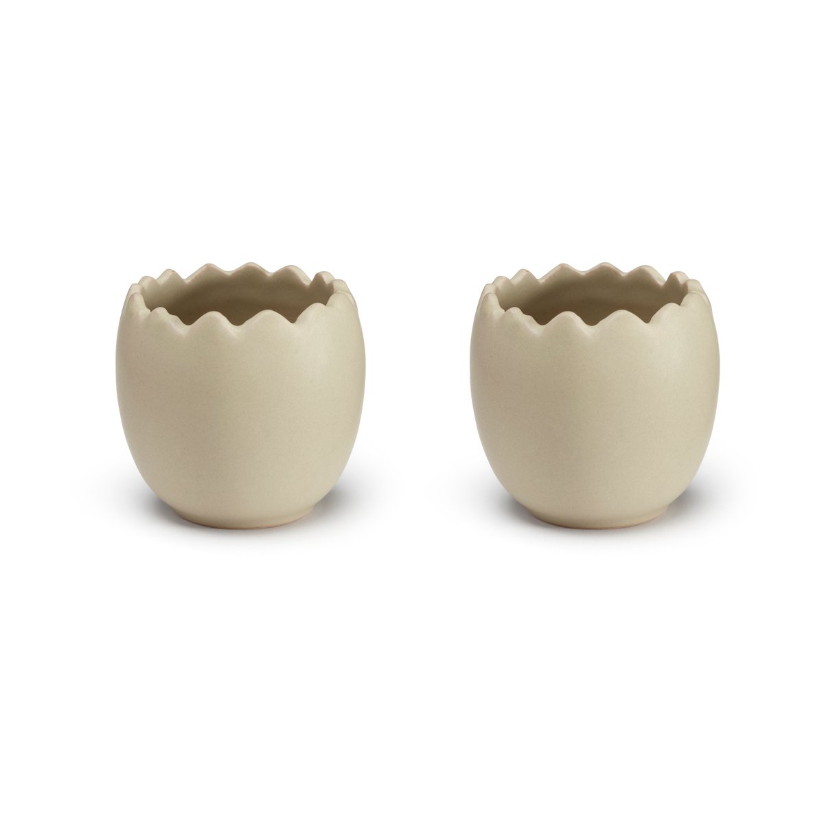 Cooee Design Cooee egg cup 2-pack Sand