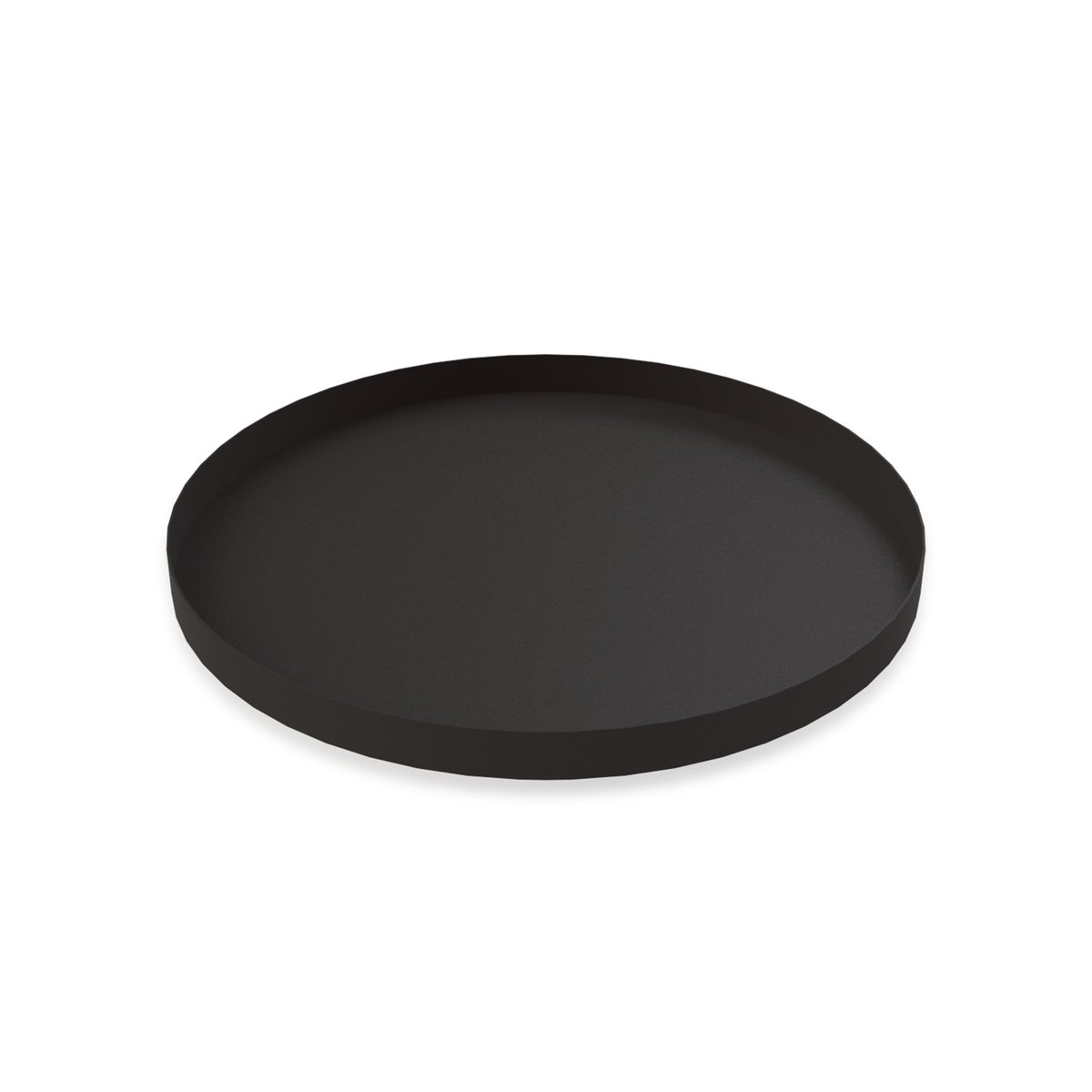 Cooee Design Cooee tray 30 cm round black | Scandinavian Design | Trays | Black
